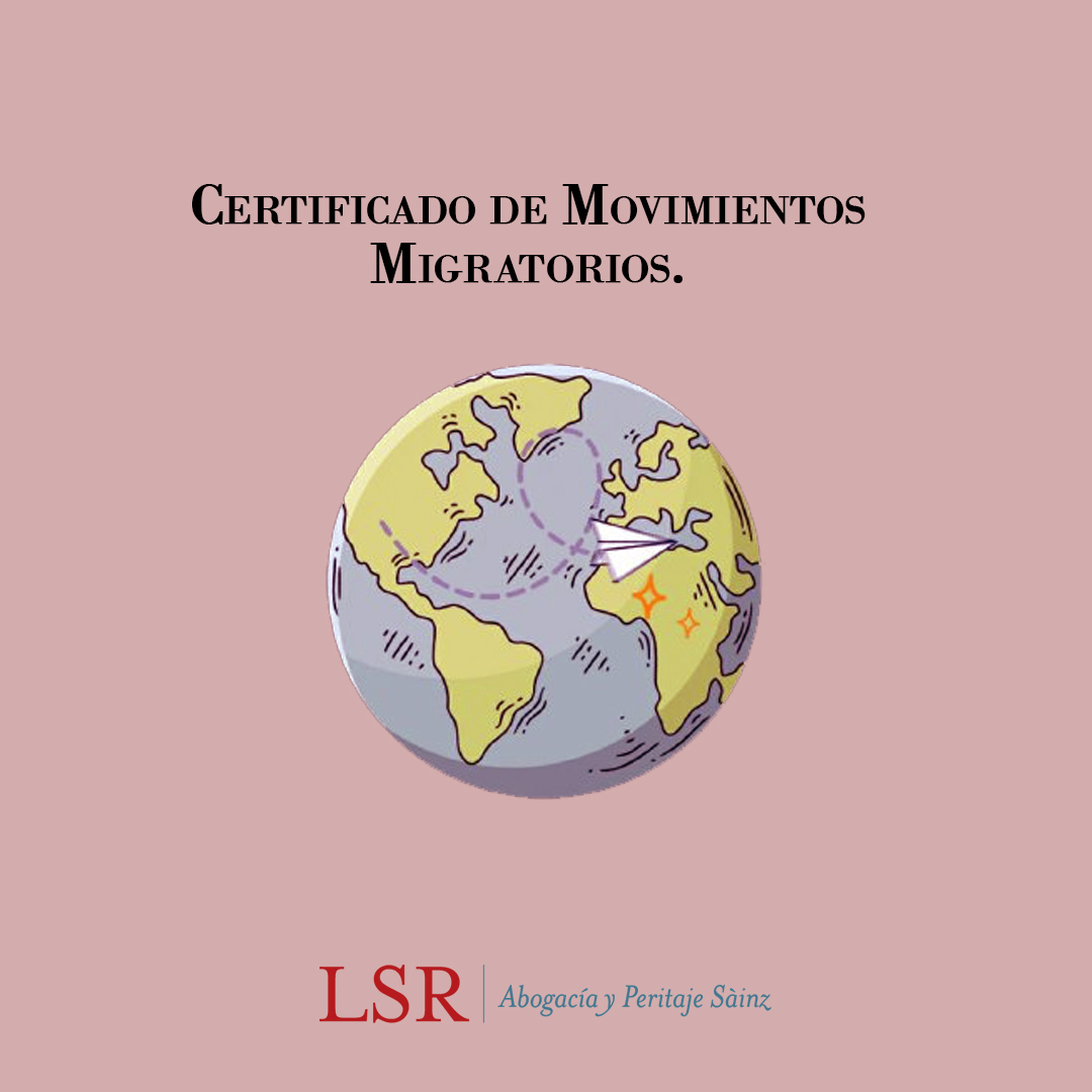 certificado de movimientos migratorios Abogacía y